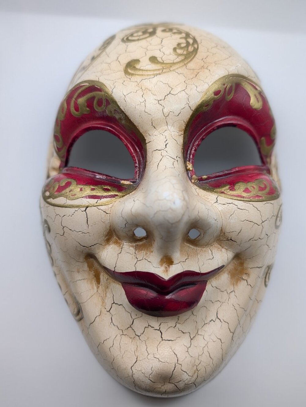 Vintage Laguna Hand Painted Mask Made In Italy